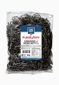 Linguine al nero di seppia-Le Fresche-Pasta fresca